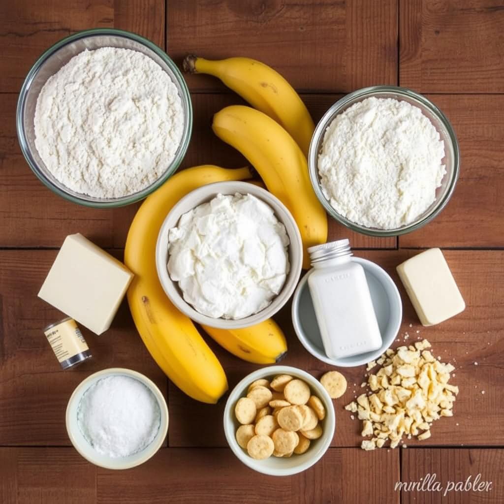 Banana Pudding Cookies Ingredients