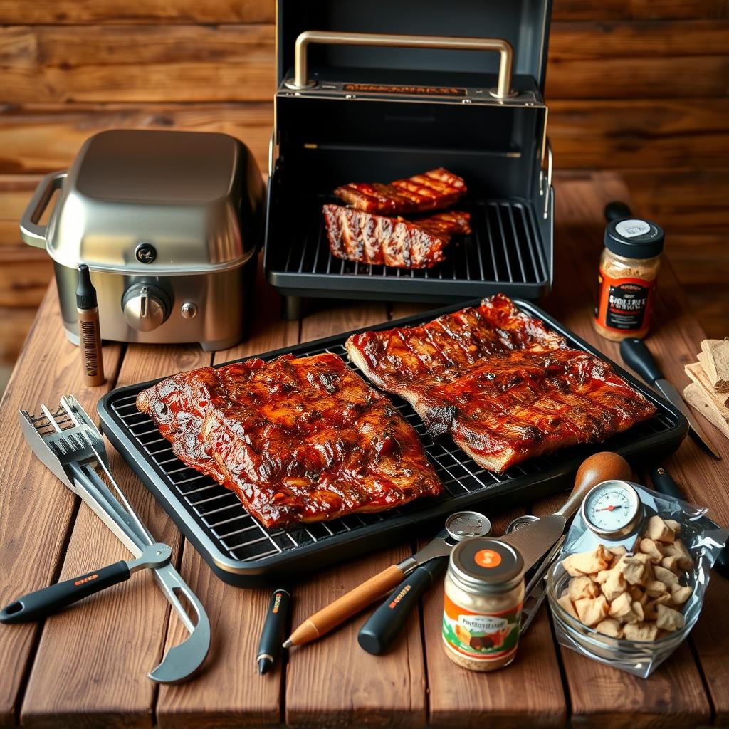 Beef Rib Cooking Equipment and Barbecue Tools