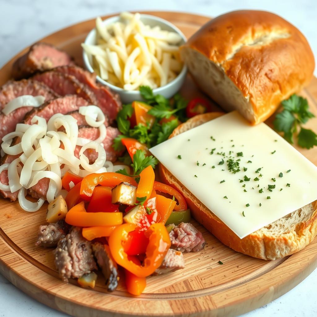 Cheesesteak Bread Ingredients