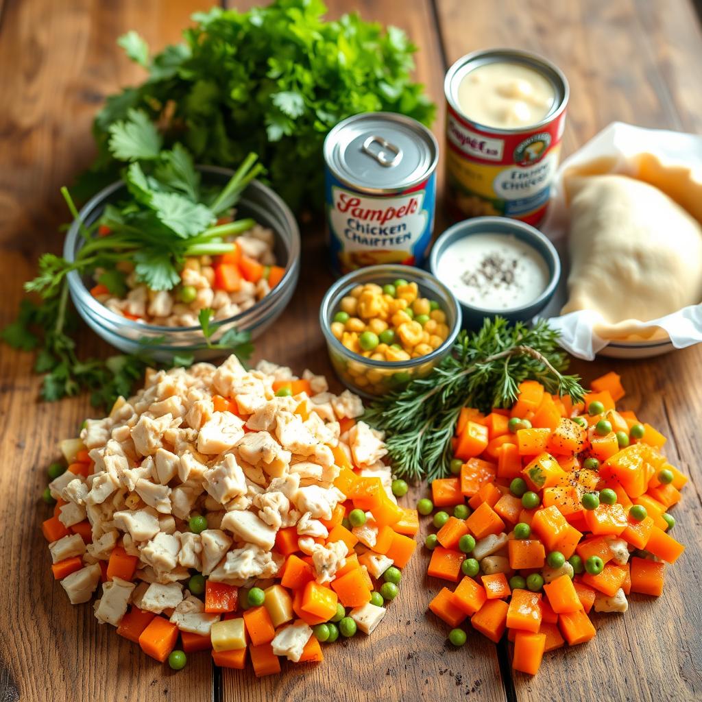 Chicken Pot Pie Ingredients