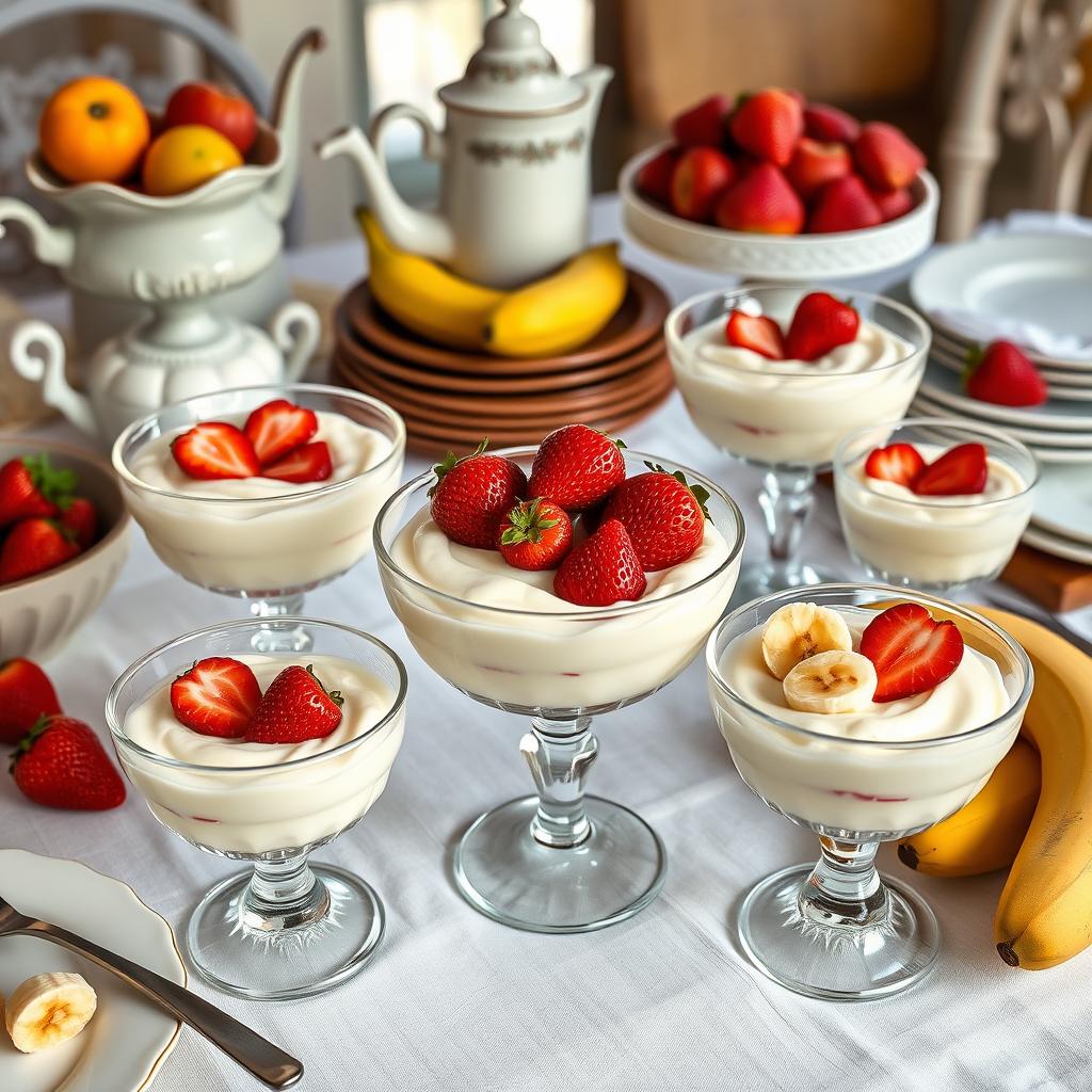 Classic Southern Fruit Puddings