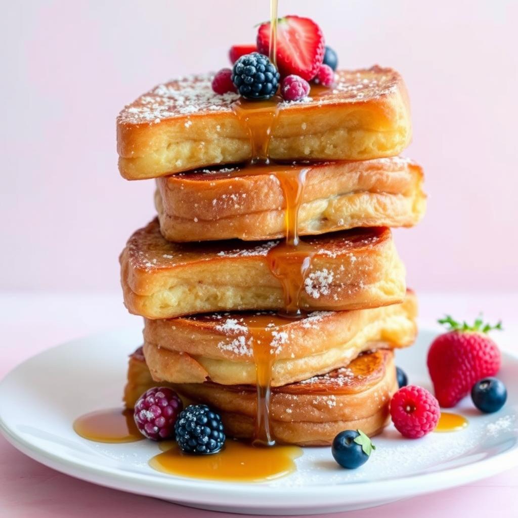 Croissant French Toast Delight