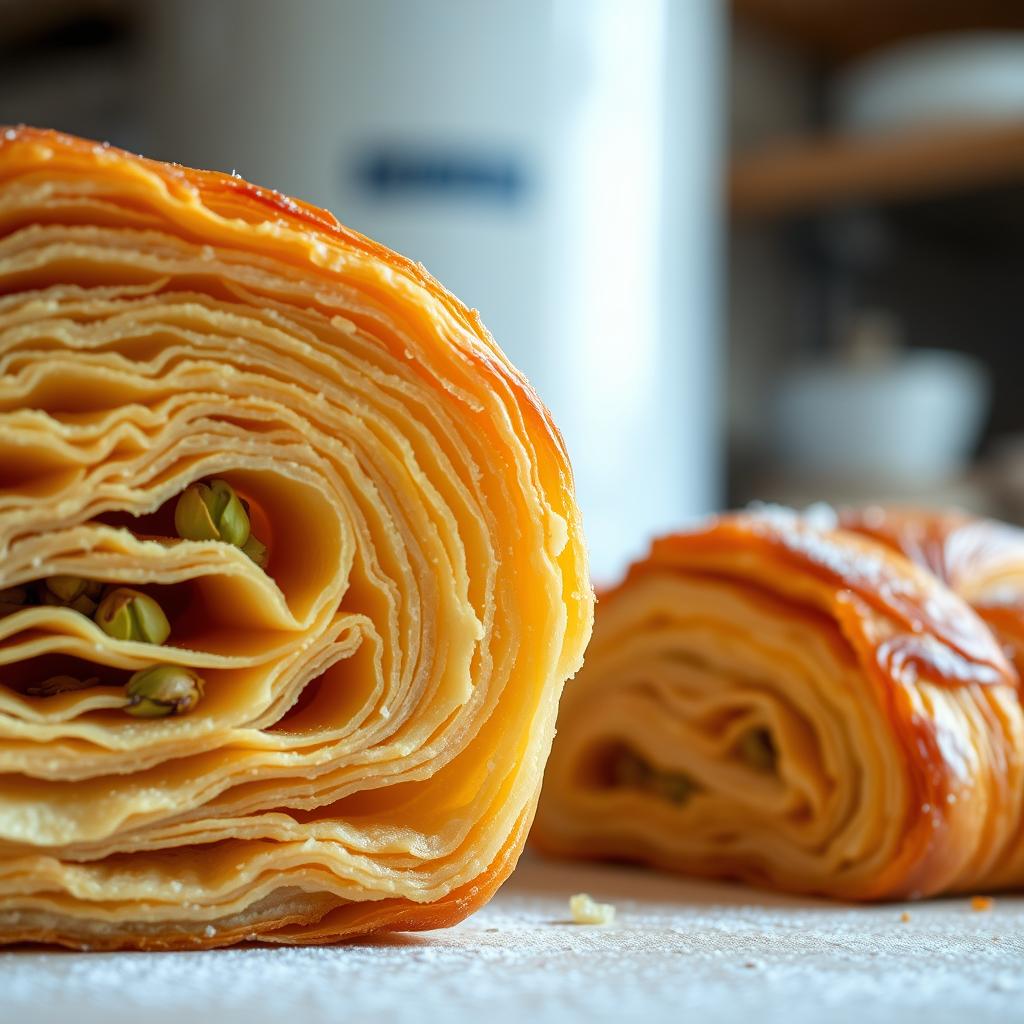 Flaky Pastry Layers Technique