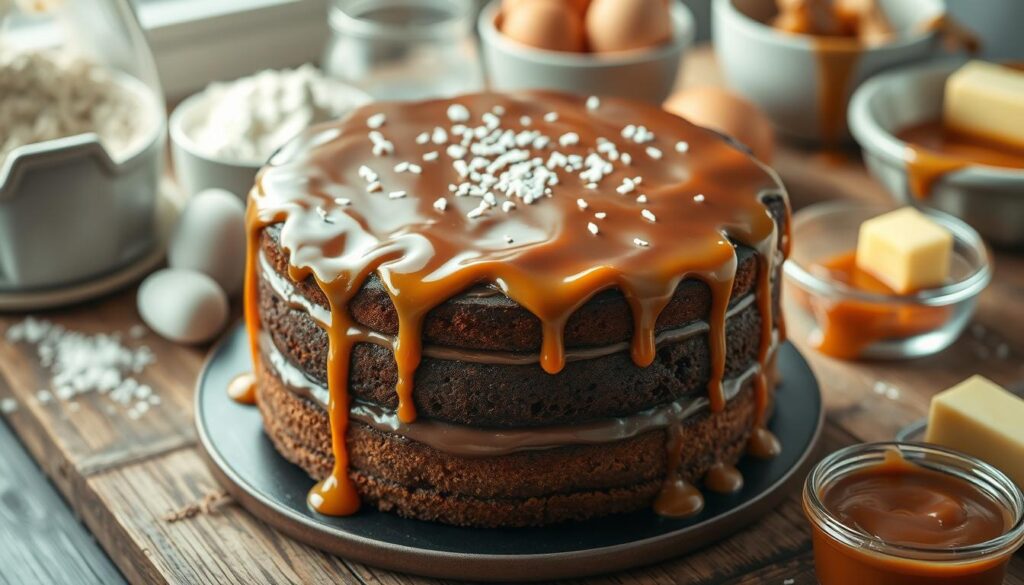 Salted Caramel Cake