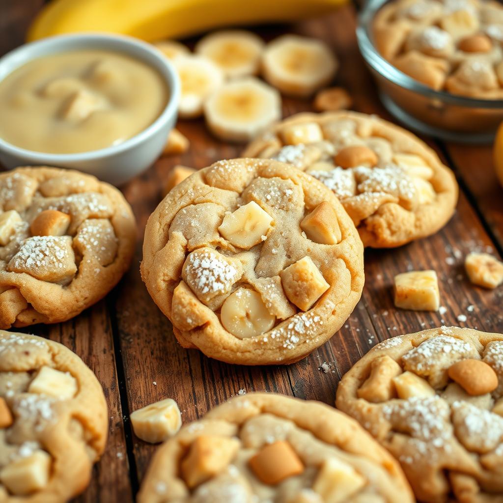 banana pudding cookies