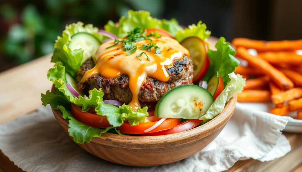 burger bowl recipe