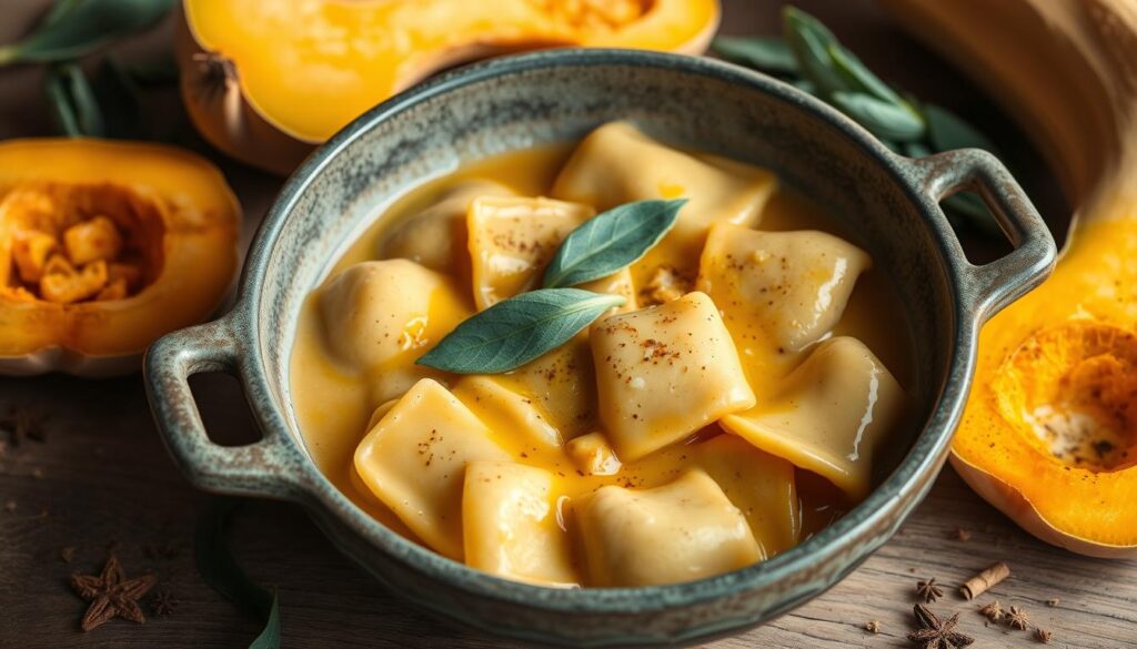 butternut squash ravioli sauce