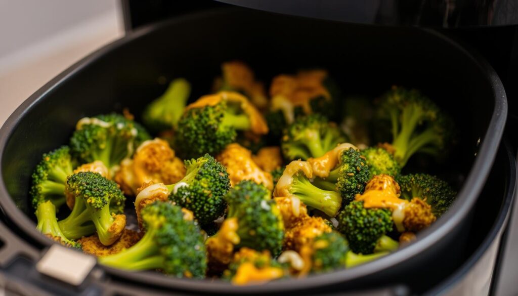 crispy broccoli in air fryer