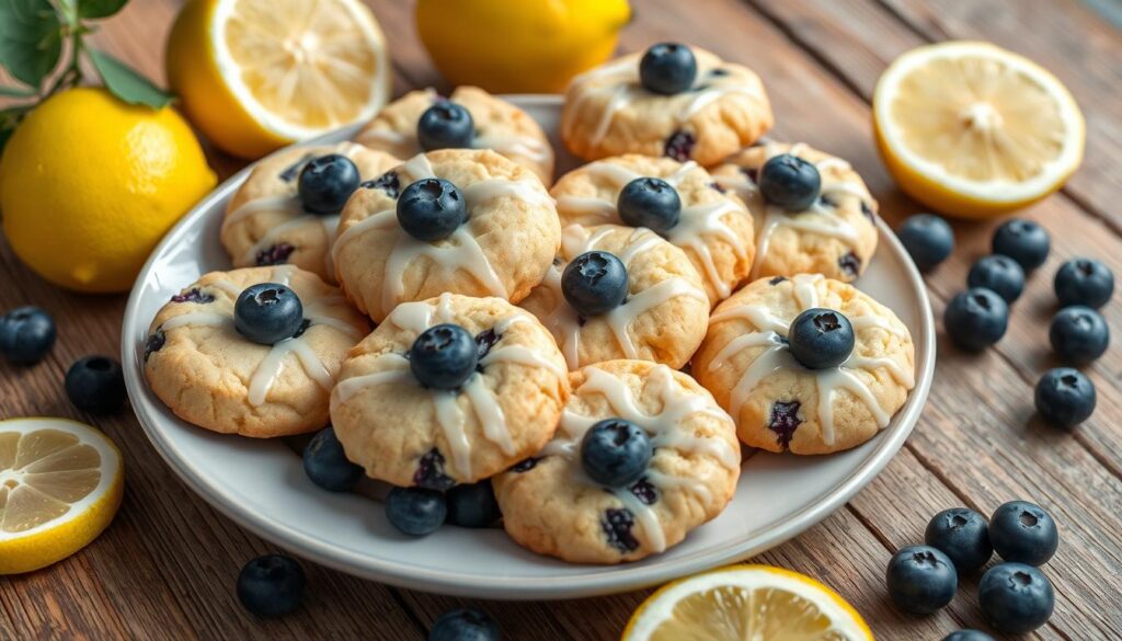 lemon blueberry cookies