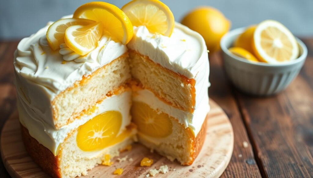 lemon cream cheese dump cake