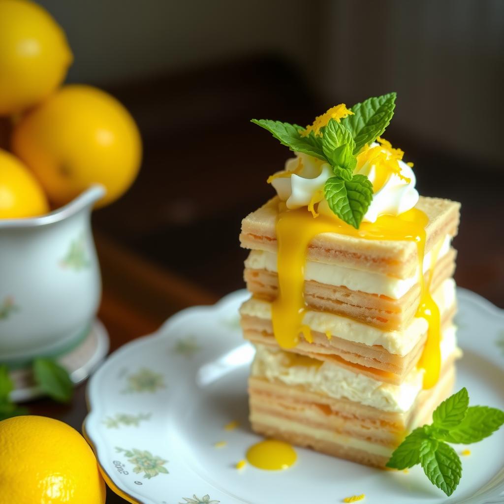 lemon tiramisu