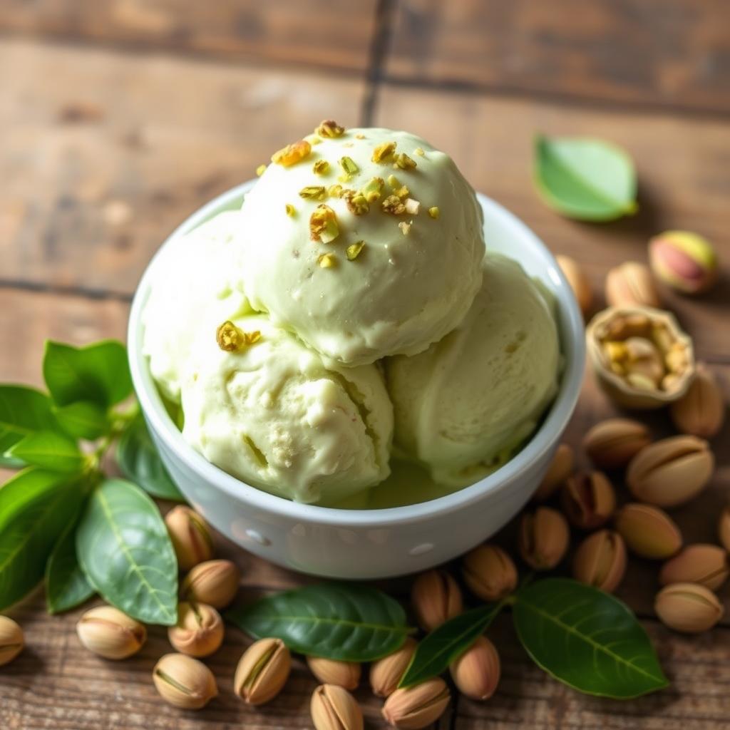 pistachio ice cream recipe