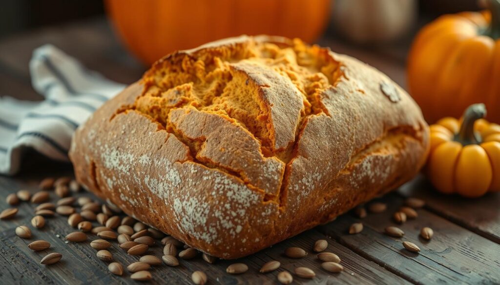 pumpkin sourdough bread