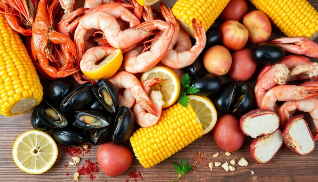 seafood boil ingredients