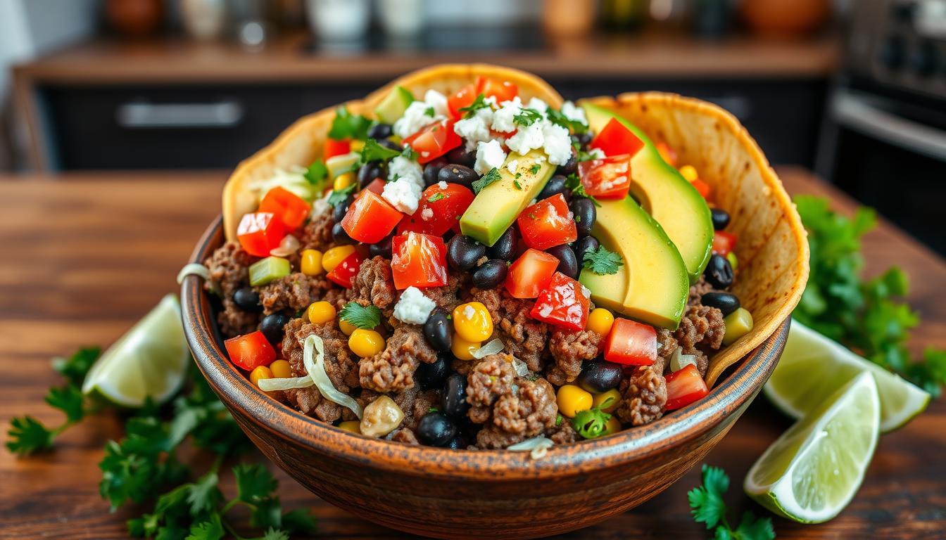 taco bowl recipe