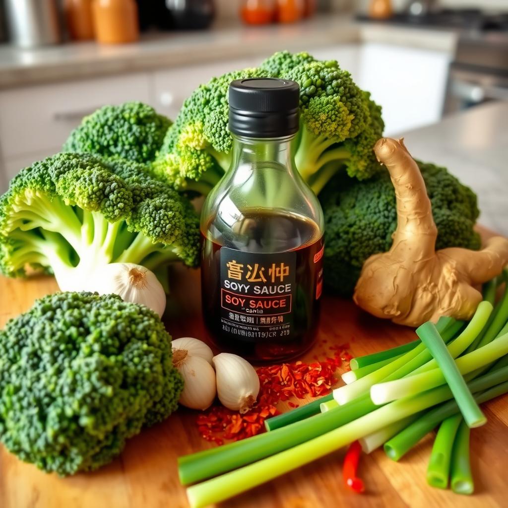 Asian Broccoli Ingredients