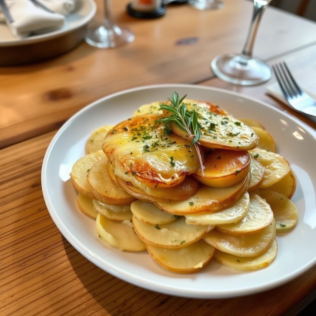 Au Gratin Potatoes French Cuisine