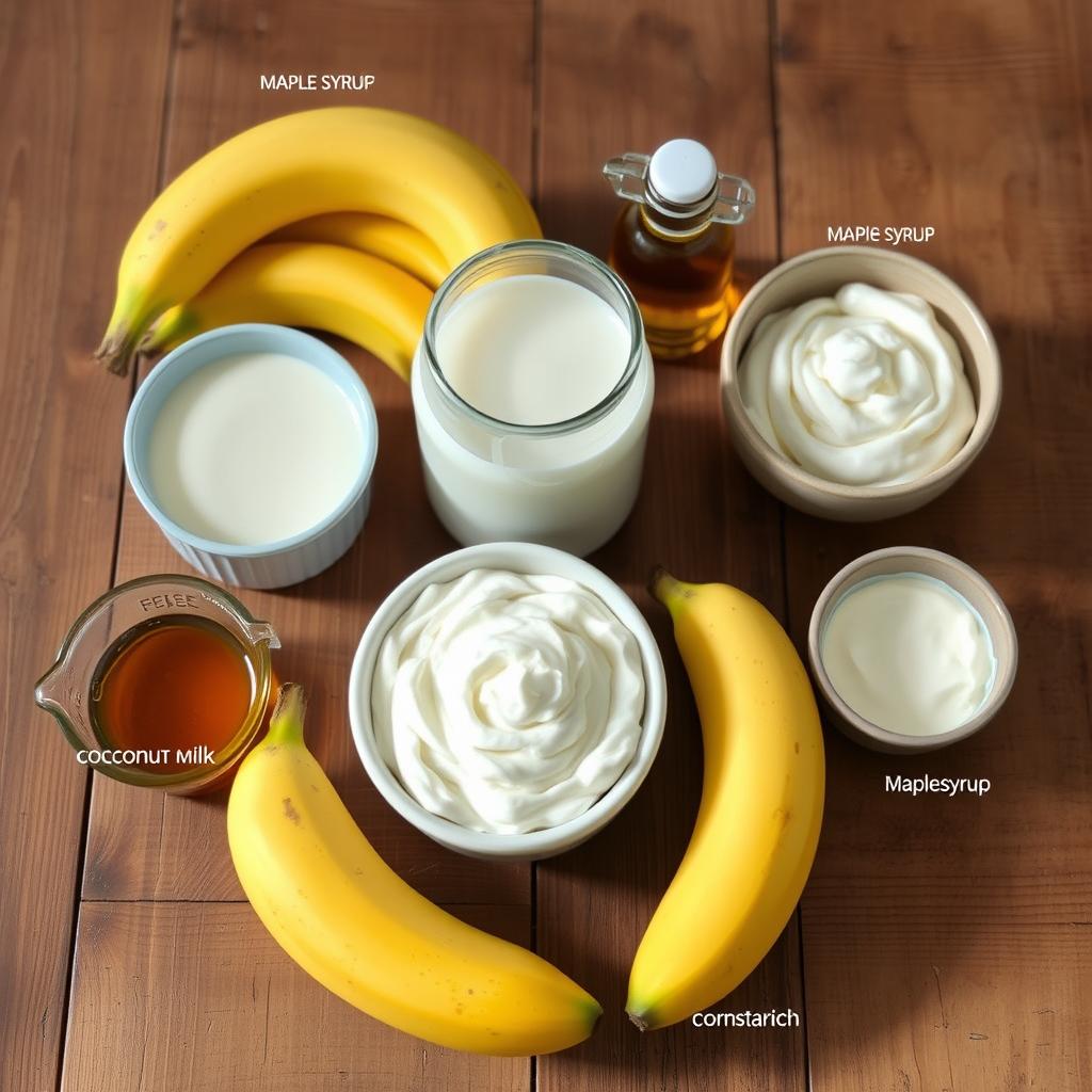 Banana Pudding Ingredients