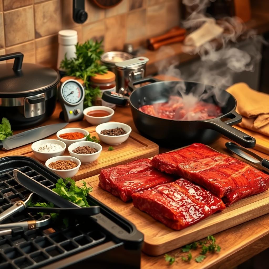 Beef Ribs Cooking Equipment