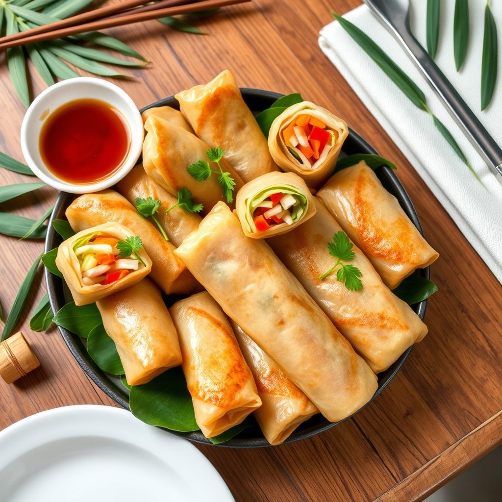 Bibigo Vegetable Spring Rolls