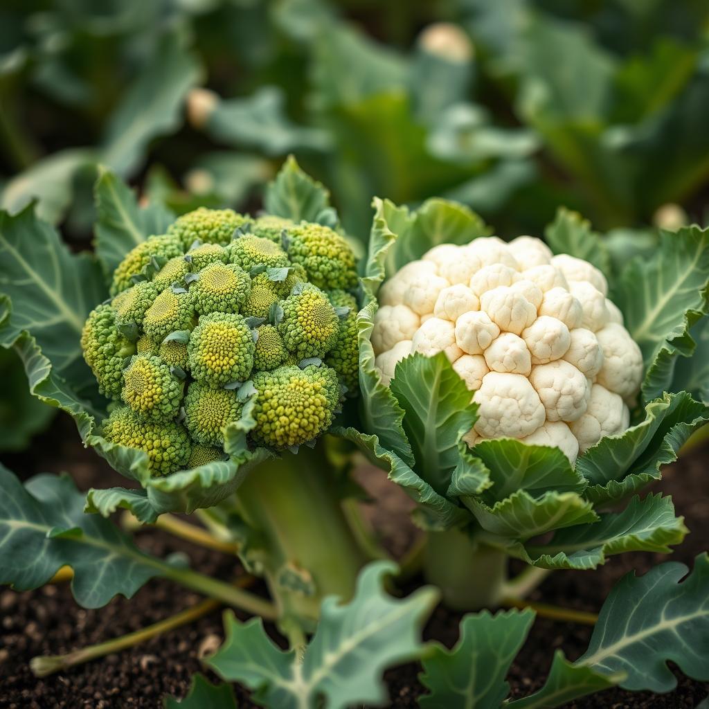 Broccoli and Cauliflower Botanical Relationship