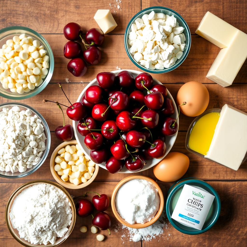 Cherry Chip Cake Ingredients