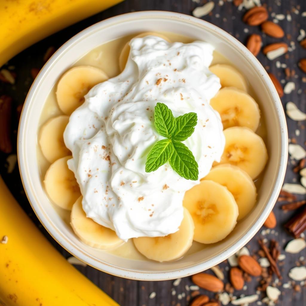 Dairy-Free Banana Pudding Delight