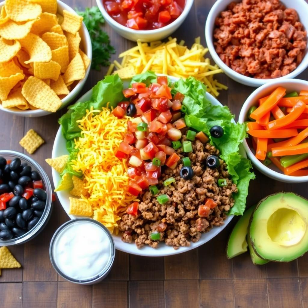 Frito Taco Salad Ingredients