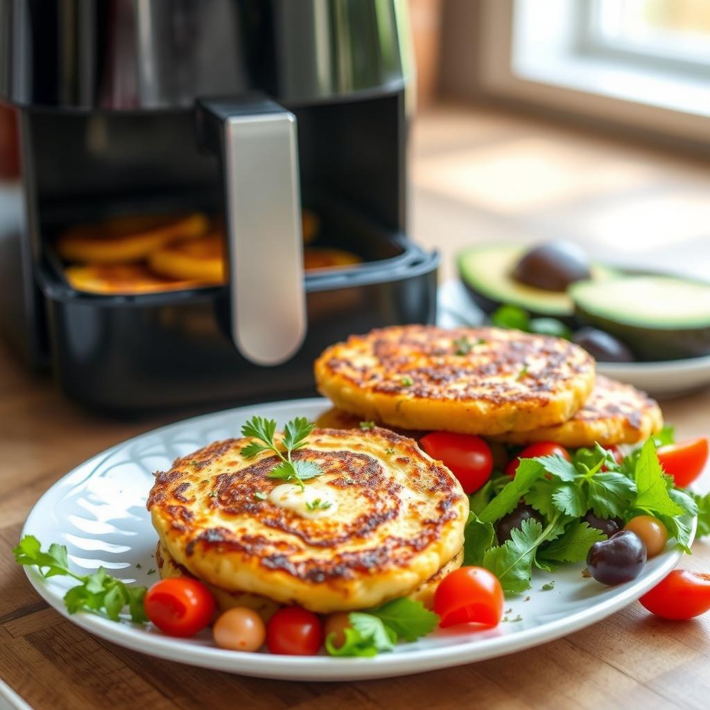 Healthy Air Fryer Potato Pancakes