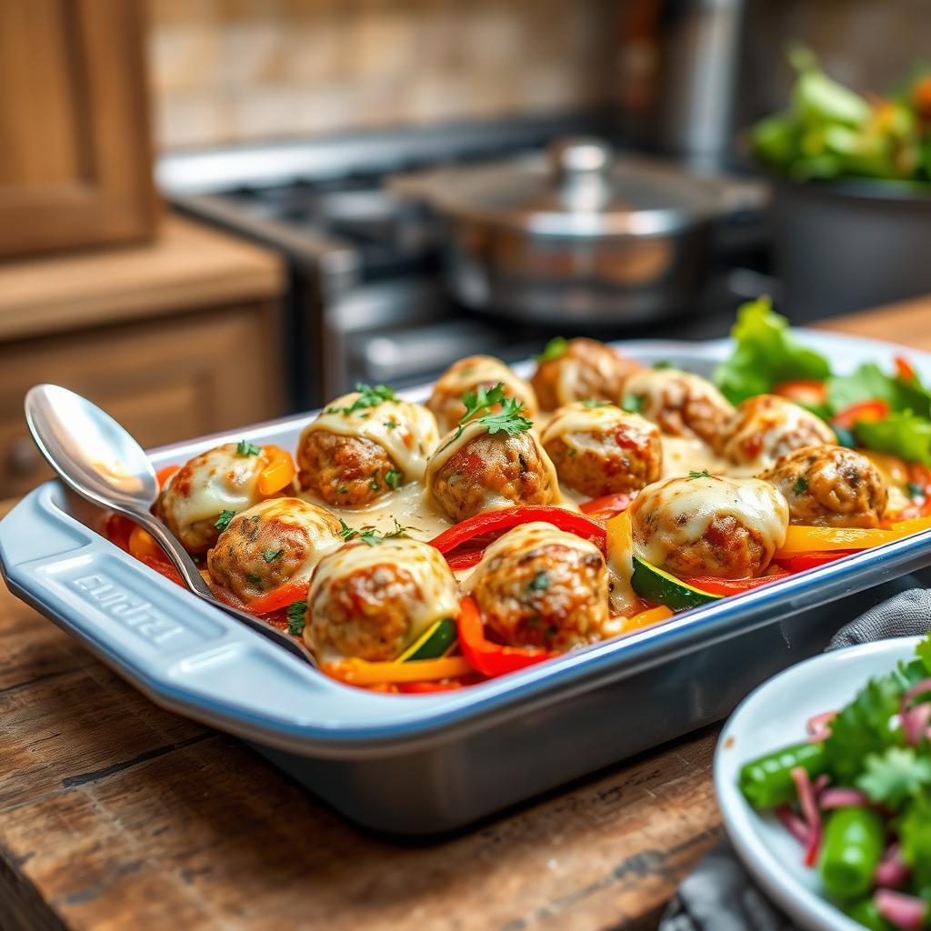 Healthy Meatball Casserole Alternative