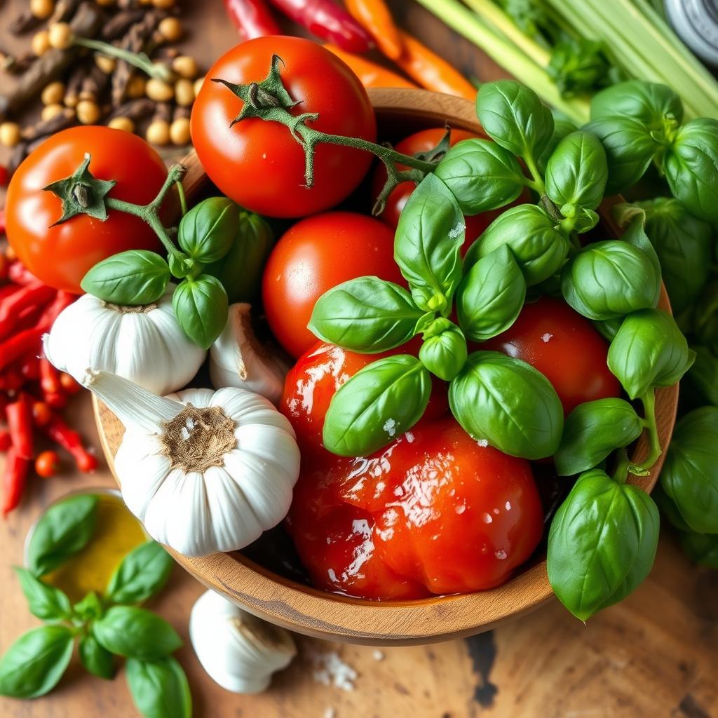 Homemade Marinara Sauce Ingredients