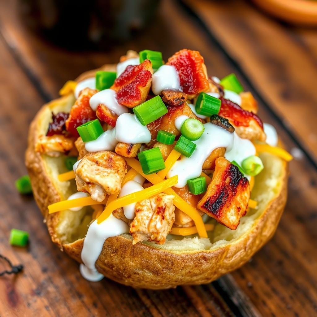 Loaded Bacon Ranch Potato Dish