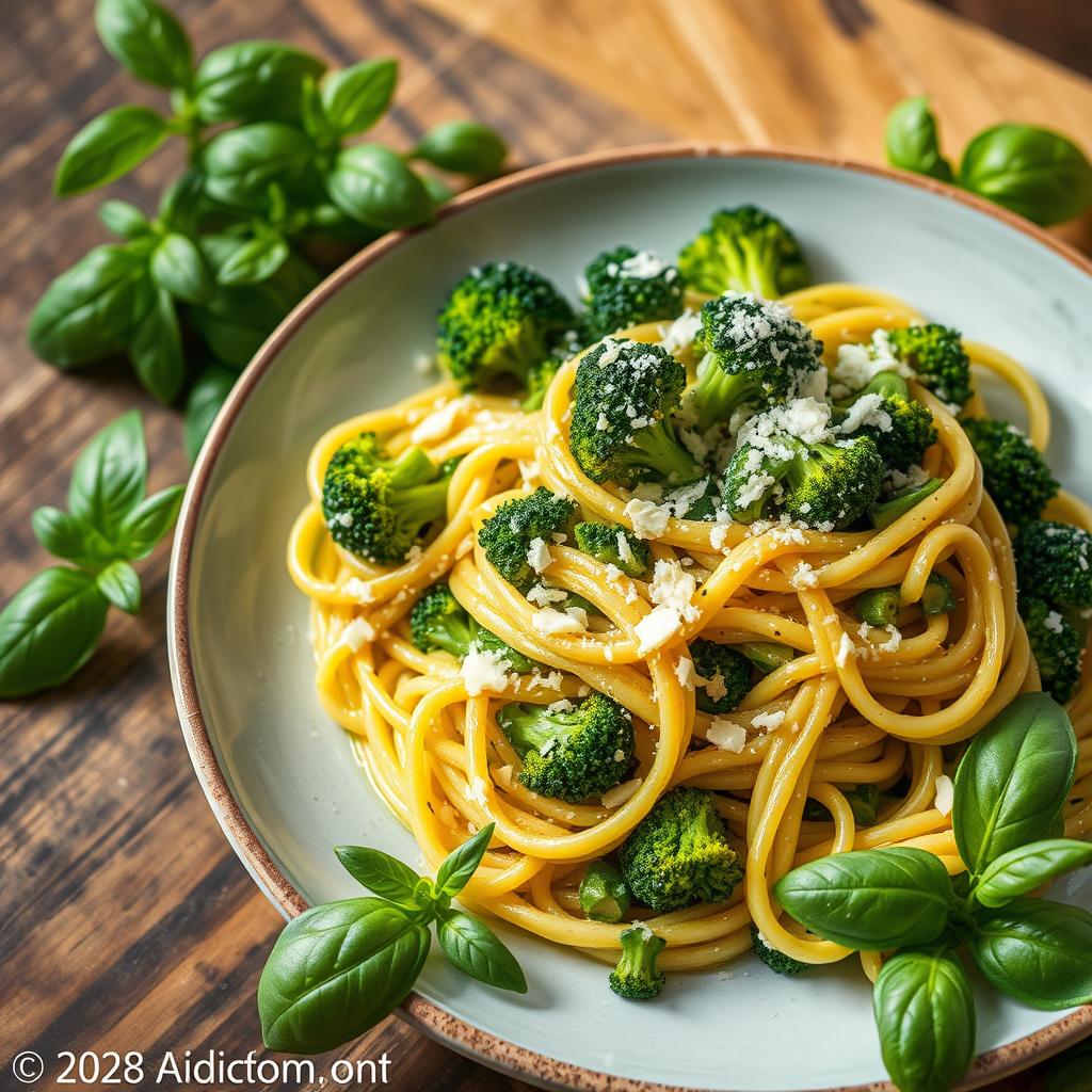 Pasta and Broccoli Dish