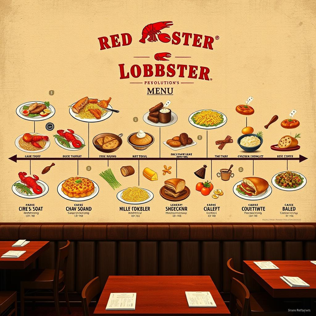 Red Lobster Menu Evolution