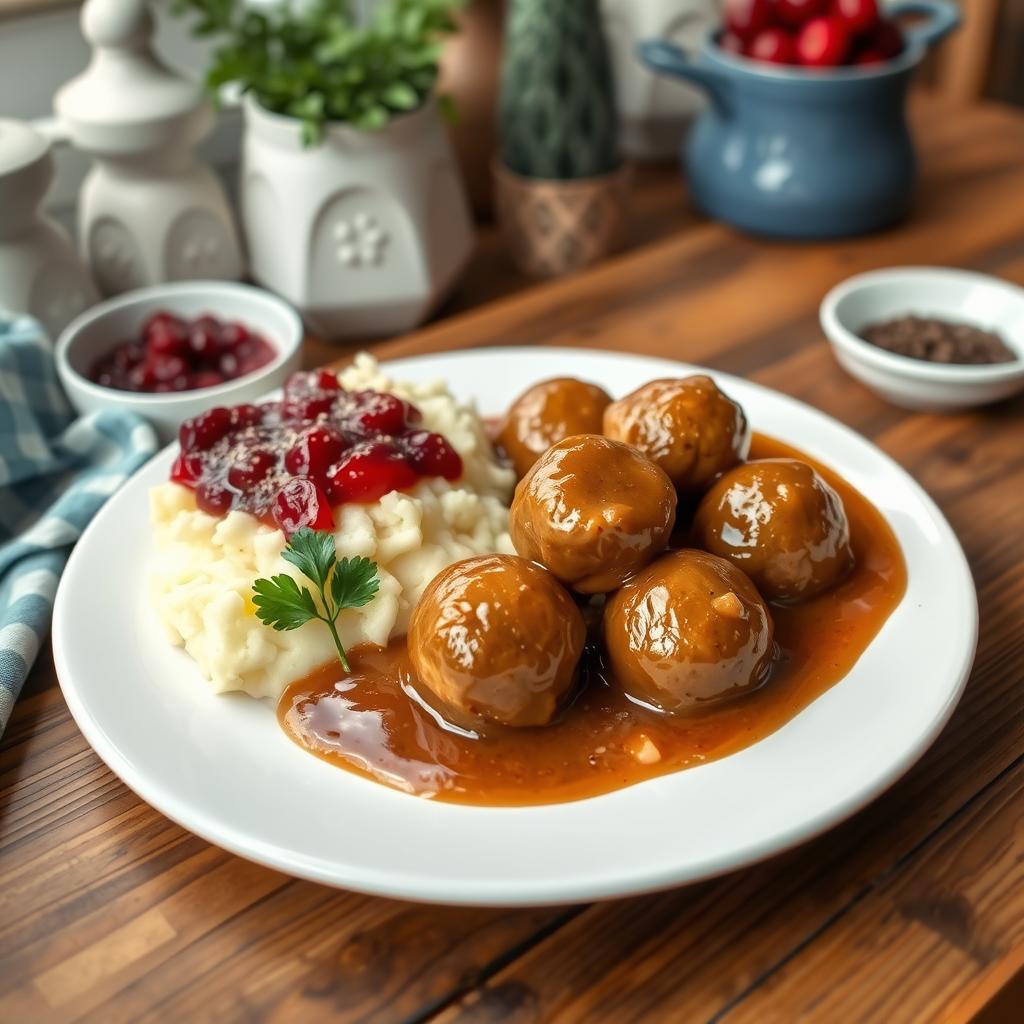 Traditional Swedish Meatballs Scandinavian Cuisine