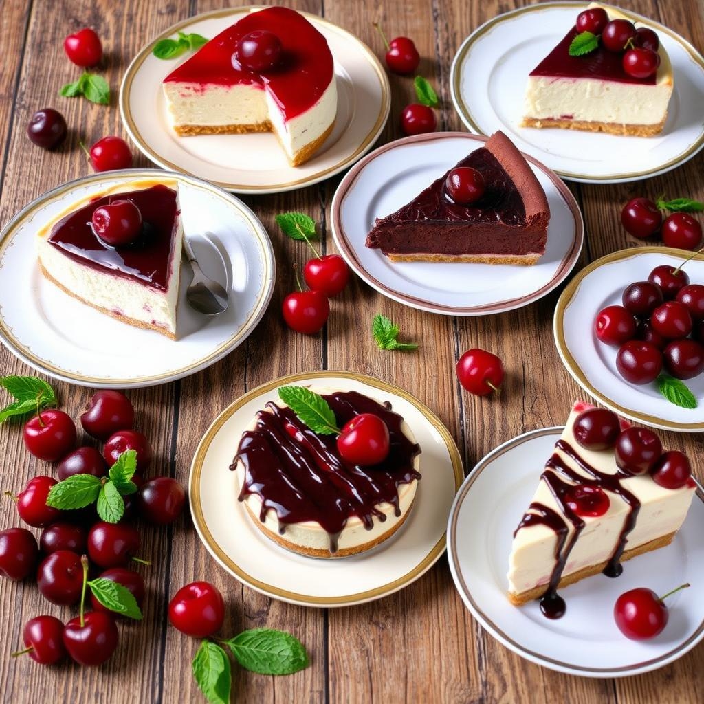 Types of Cherry Cheesecake Varieties