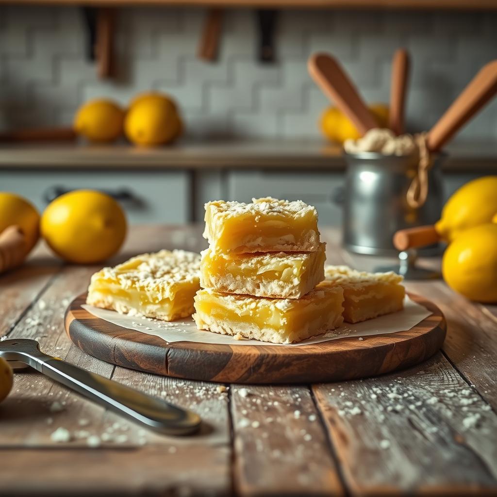 Vintage Lemon Bars History