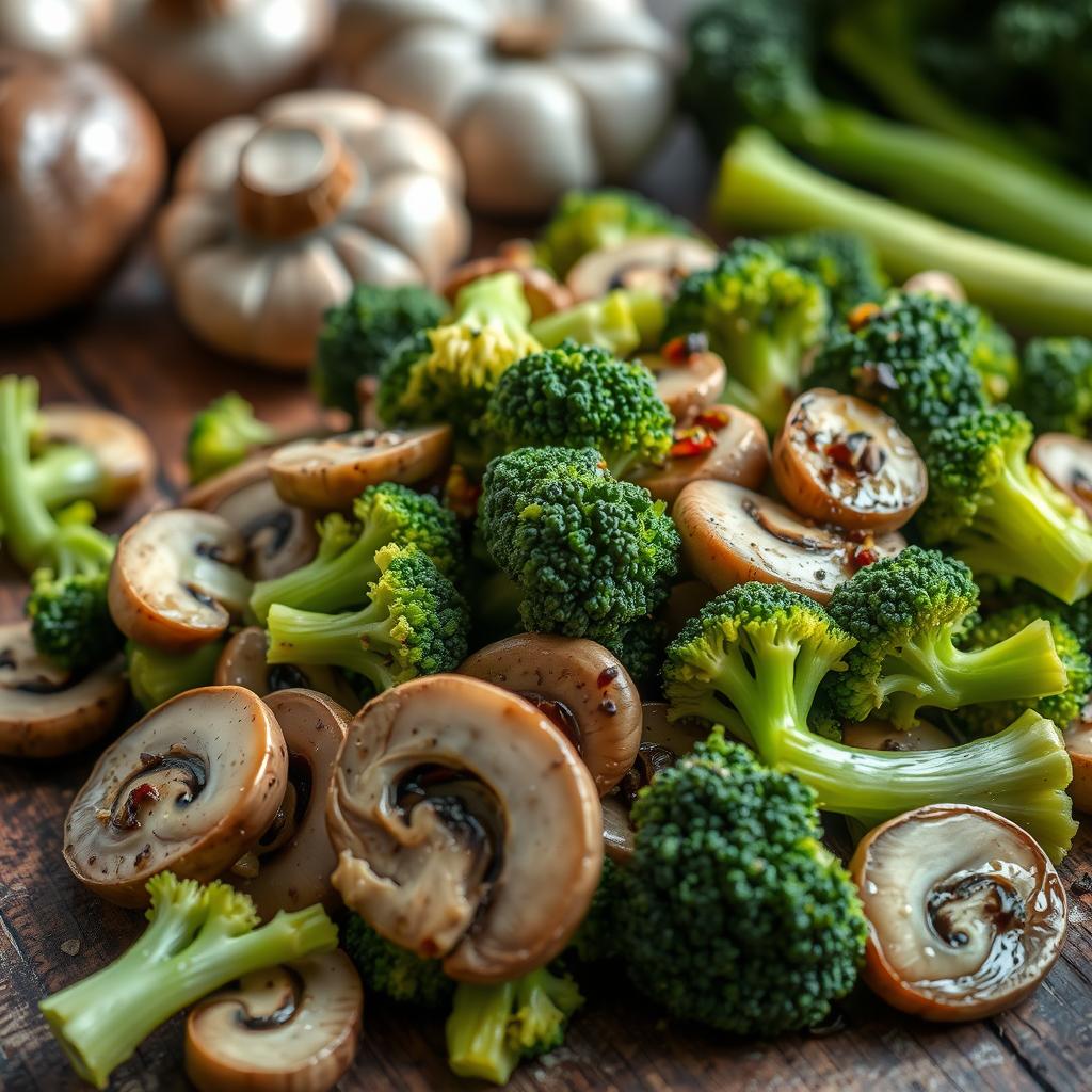 broccoli and mushroom recipe