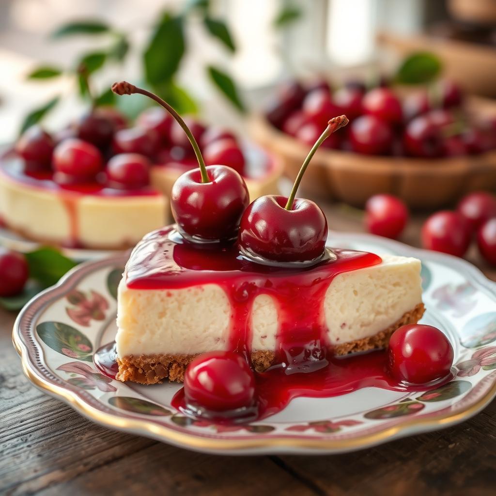 cherry cheese cake