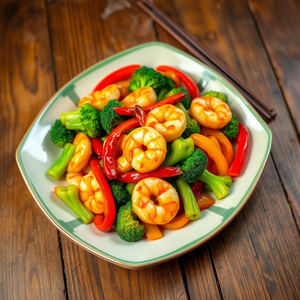 chinese shrimp and broccoli recipe