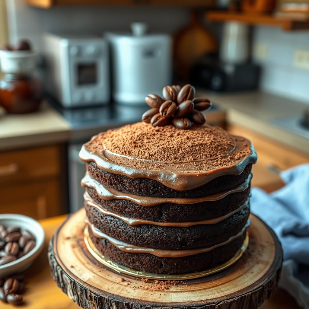 chocolate coffee cake