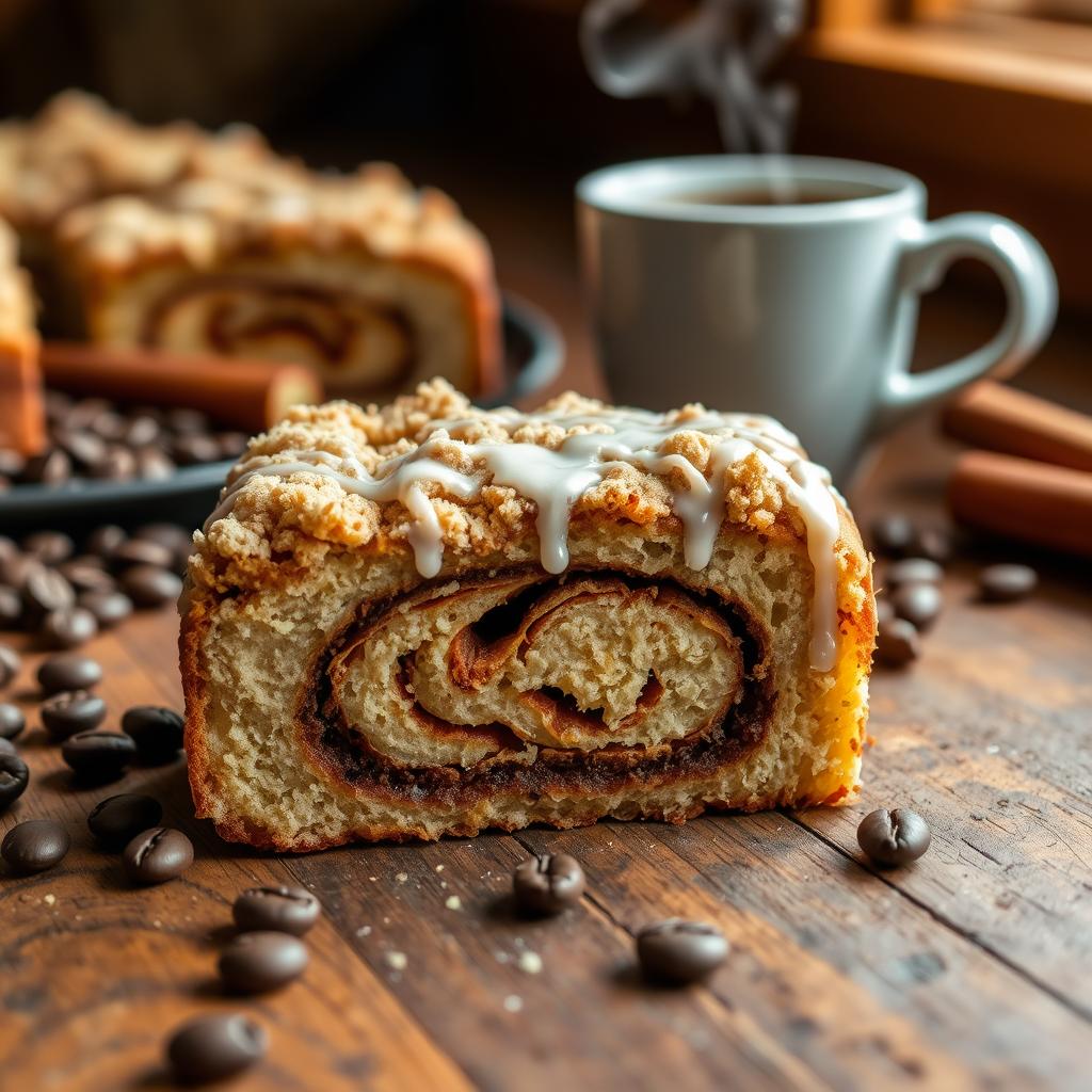 cinnamon roll coffee cake