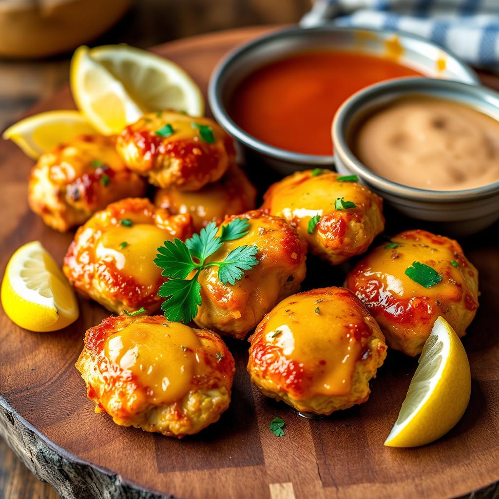 garlic butter chicken bites