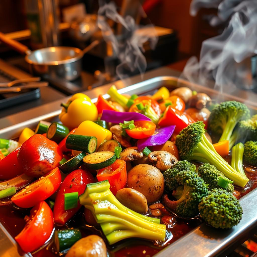 hibachi vegetables recipe