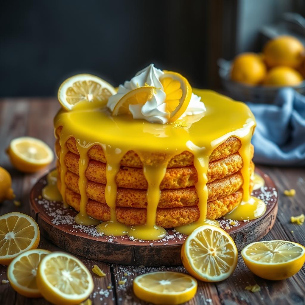 lemon poke cake