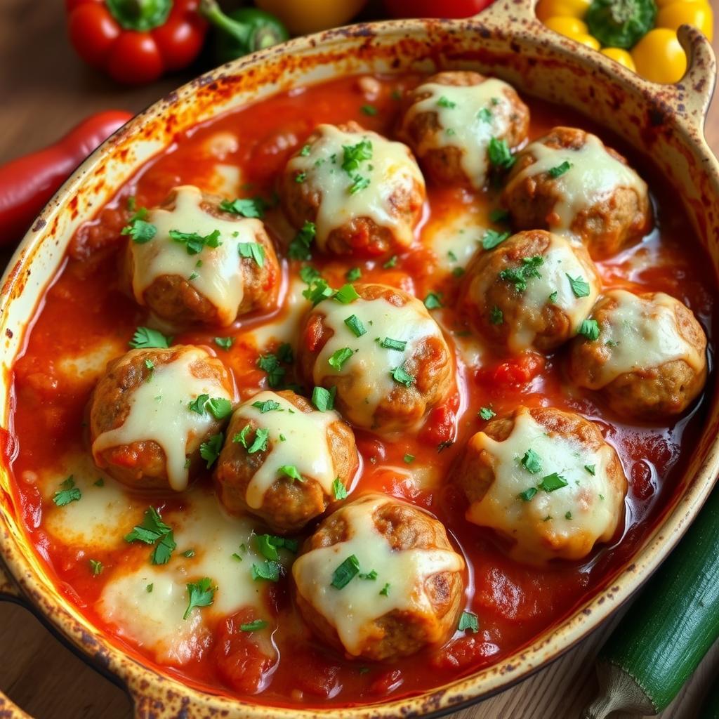 meatball casserole without pasta