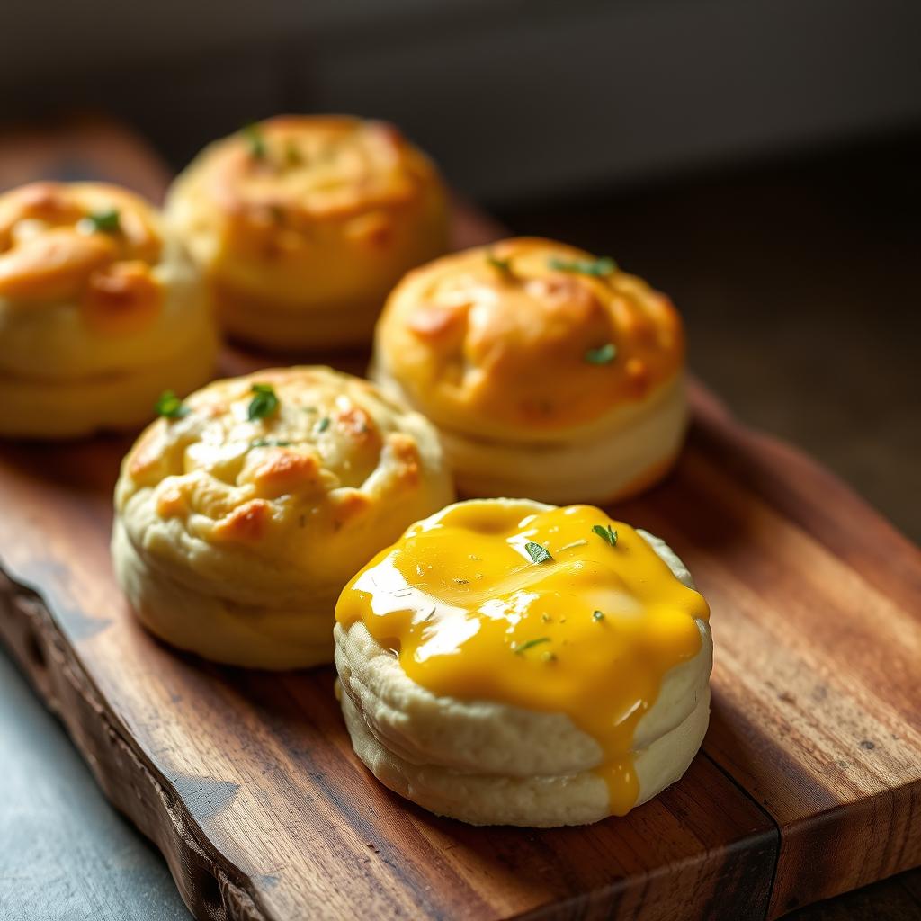 pillsbury biscuit garlic butter cheese bombs