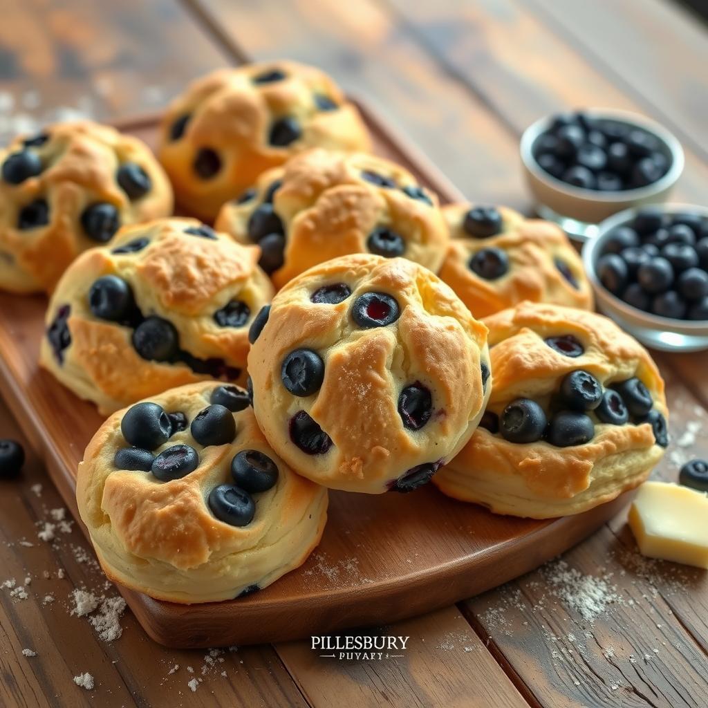 pillsbury blueberry biscuits