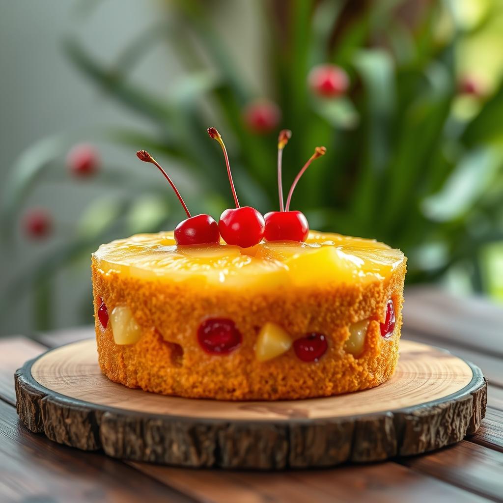 pineapple dump cake with cherries