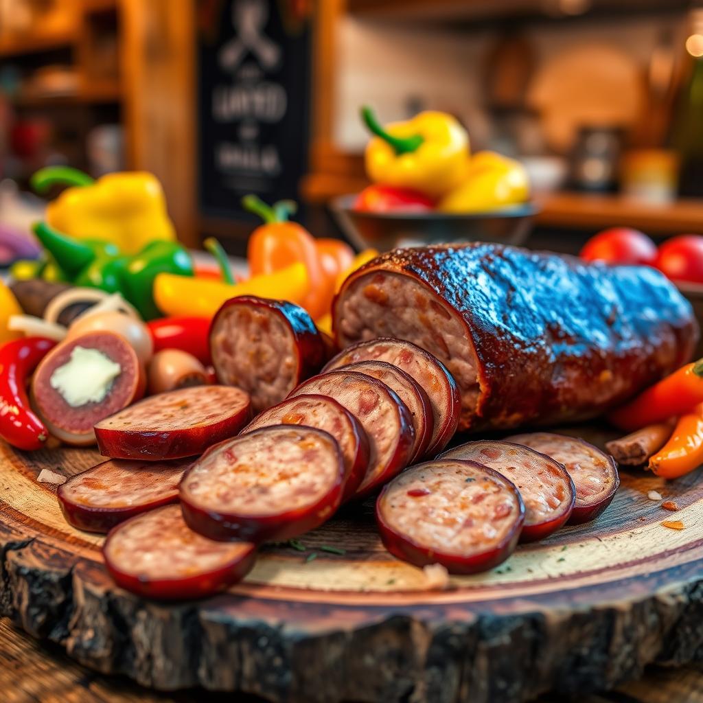 smoked andouille sausage